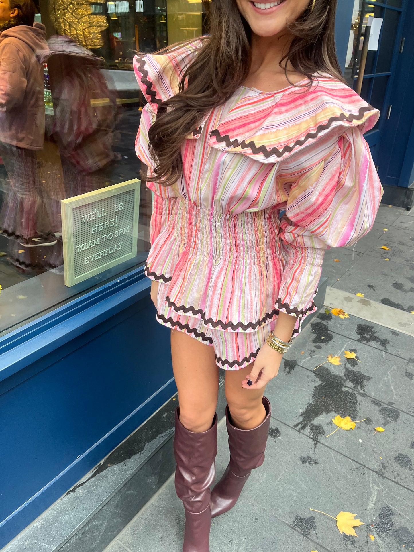 The Olivia Puff Sleeve Top